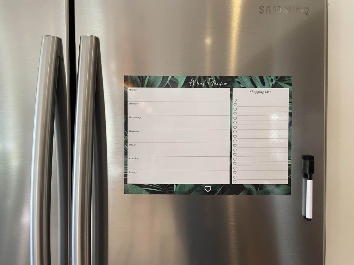 Magnetic Meal Planner Jungle